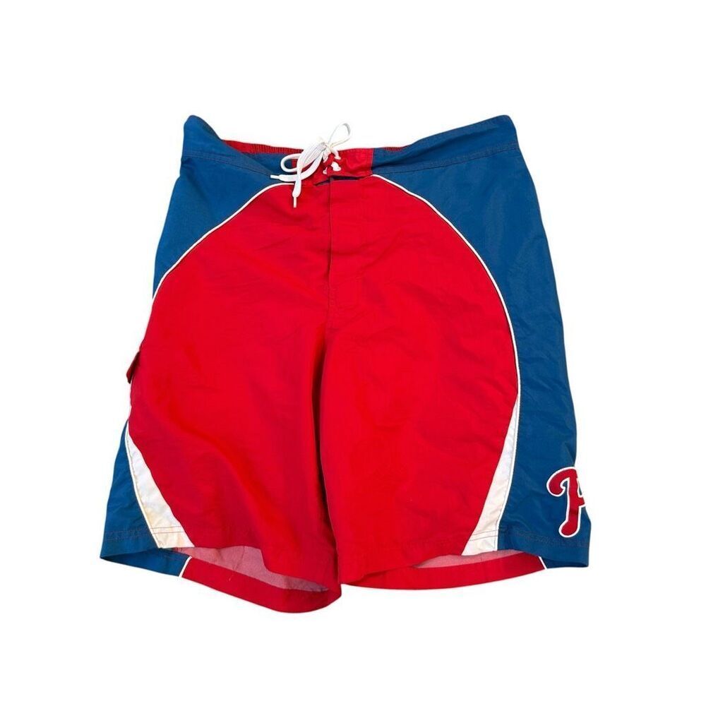GIII sports by Carl Banks Philadelphia Phillies Swim Trunks/Board Shorts sz XL